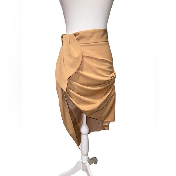 Katie May Mamma Mia Ruched Crepe Skirt - Picture 9 of 9